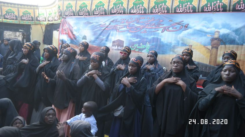ashura mouring session on day 5 in kano